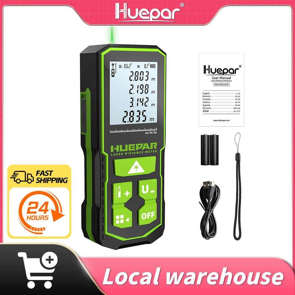 Industrial Laser Training - Huepar laser rangefinder digital medidor de