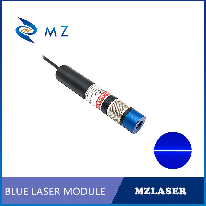 Industrial Blue Laser - Lente Powell Linha Azul Módulo de