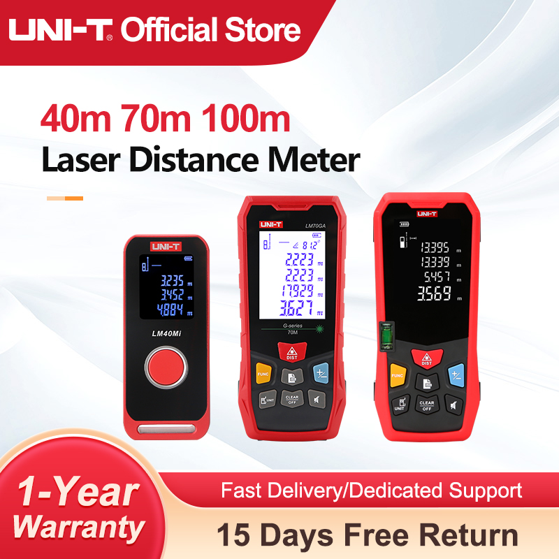 Industrial Laser Training - Medidor de Distância a Laser UNI-T