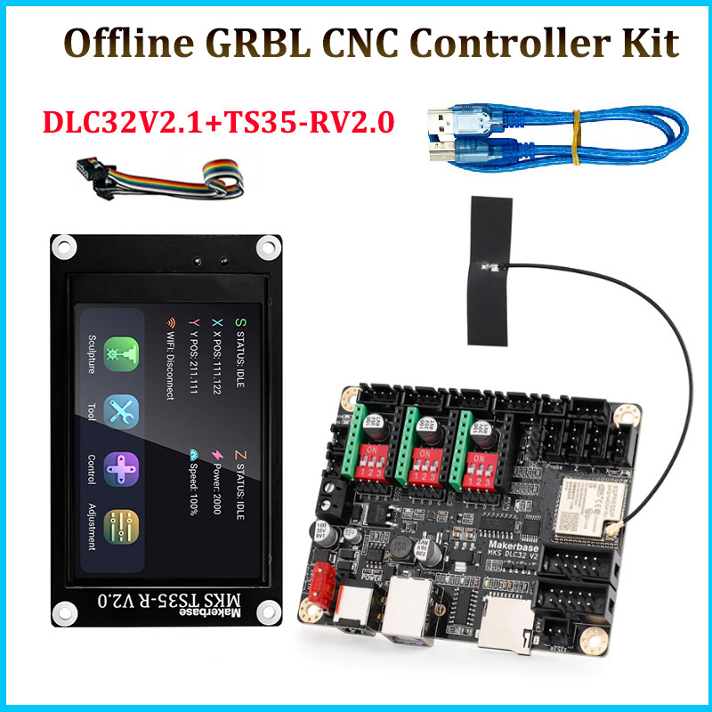 Makerbase mks dlc32 v2.1 32bit - Laser Controller Board avaliação e preço