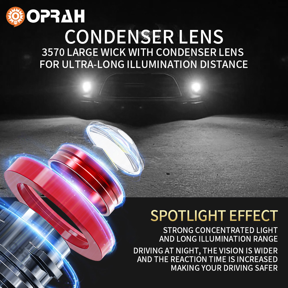 Opar-h7 projetor de luz de nev - Laser Focus Lens avaliação e preço