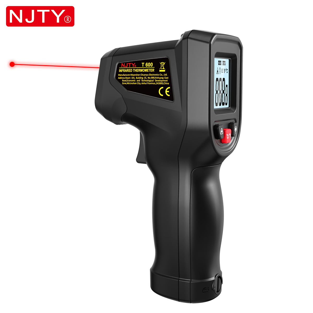 Pistola termômetro infravermel - Industrial Laser Thermometer Gun avaliação e preço